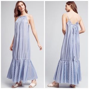NWOT Anthropologie Three Graces London Maxi Dress